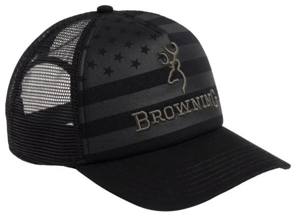 Browning CAP Foam Trucker Flag | Coureur Des Bois