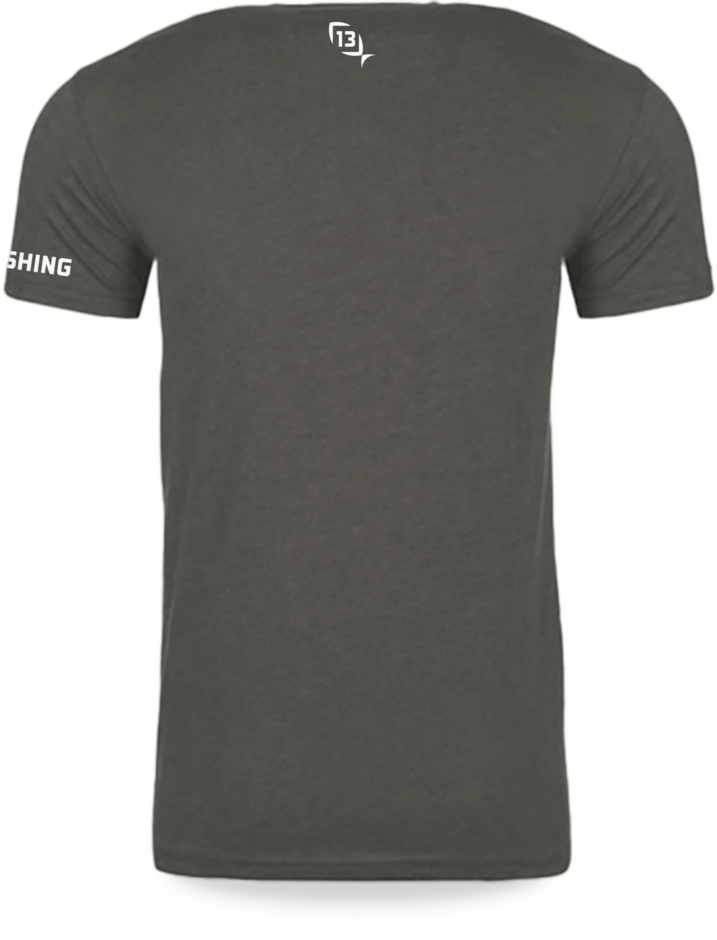 13 Fishing Classic Gray T-Shirt