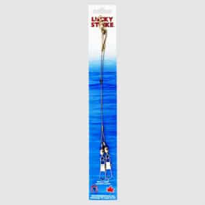 Heavy Duty 95lb Test 9″ Steel Leader (2/Card)