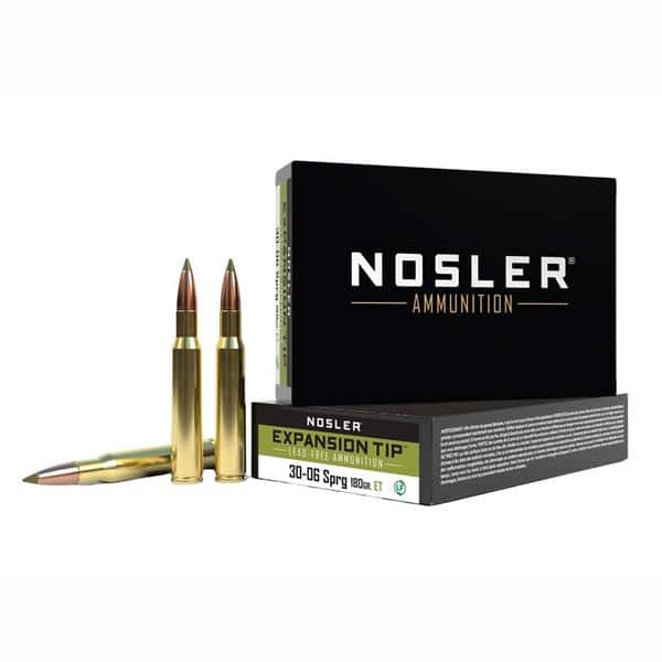 Nosler 30-06 sprg 180gr Expension tip SP