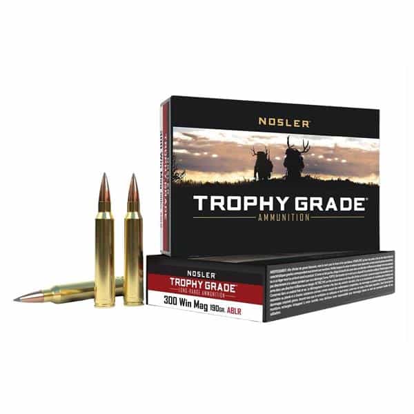 Nosler trophy grade 300 win mag 190gr accubond long range