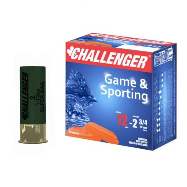 Challenger game & sporting 12ga 2 3/4 70mm magnum bb 1 1/4 oz 36g