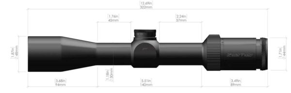 Zero tech thrive 3-9 x 40mm th3940