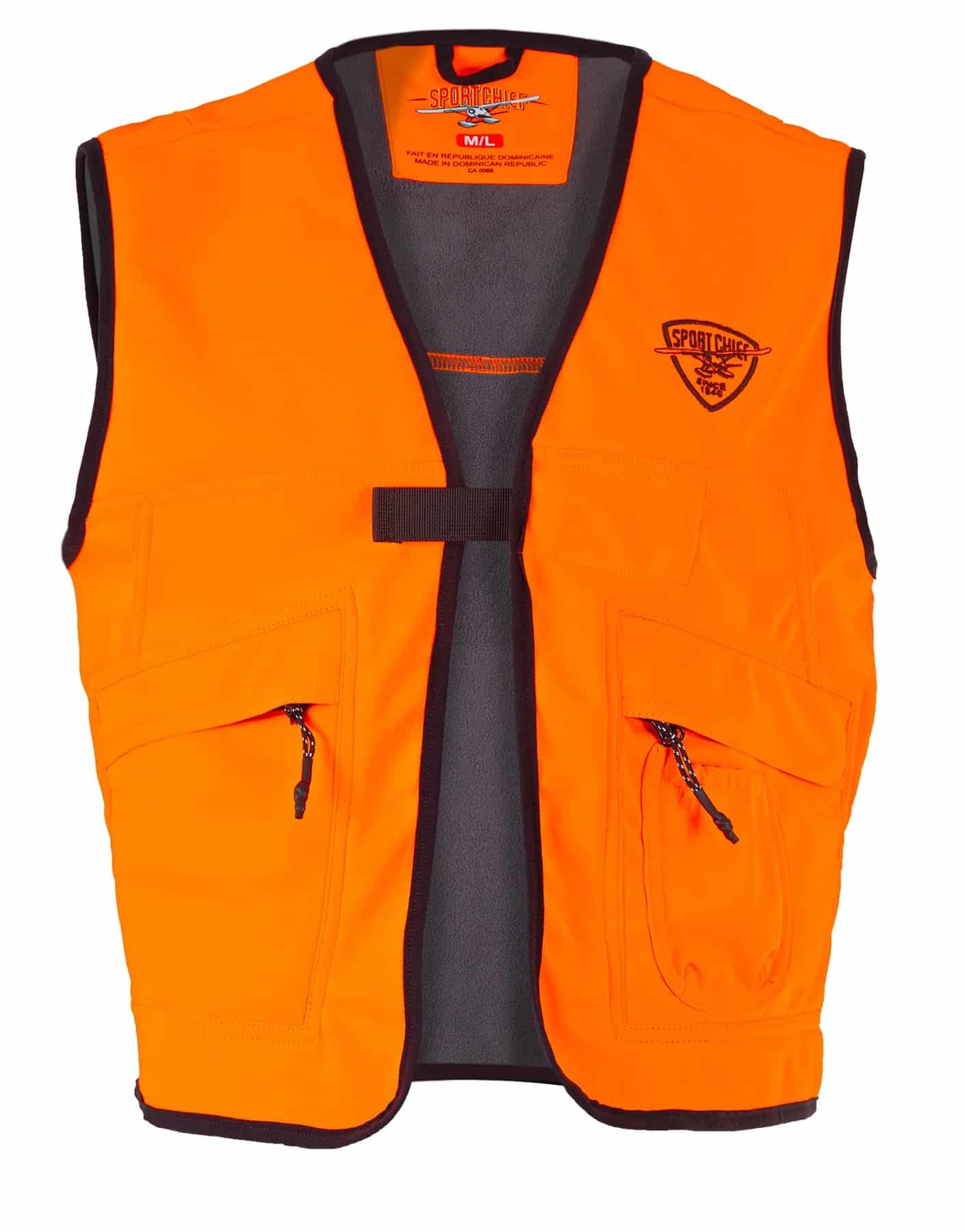 Sportchief safety vest Jason morneau moose bete de chasse