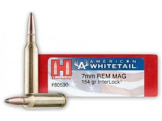 HORNADY WHITETAIL 7MM REM MAG 154 GR INTERLOCK