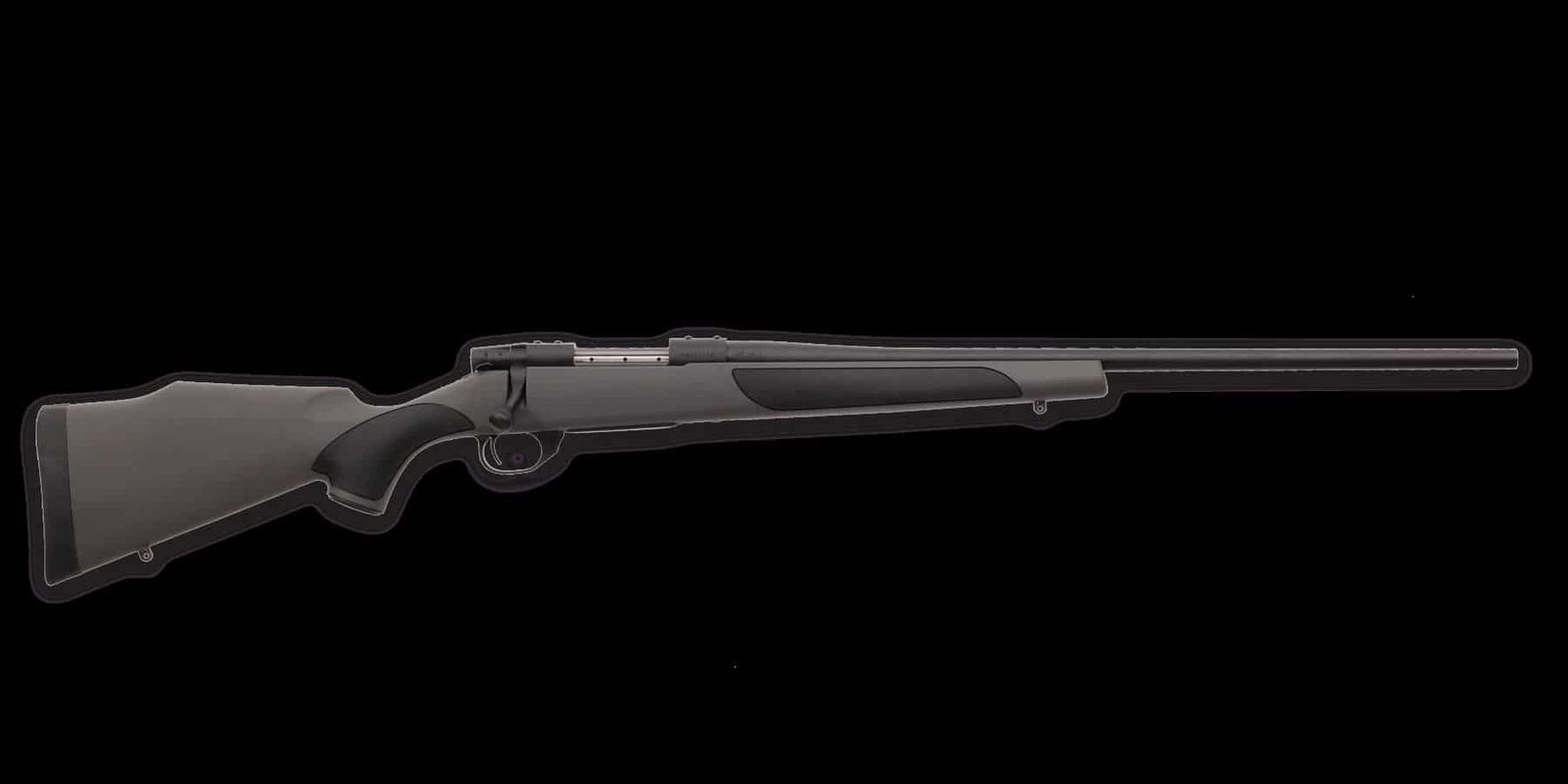Weatherby Vanguard Synthetic 6.5 Creedmoor Bolt-Action Rifle 4 Rounds 24" Barrel Synthetic Stock Matte Blued Finish