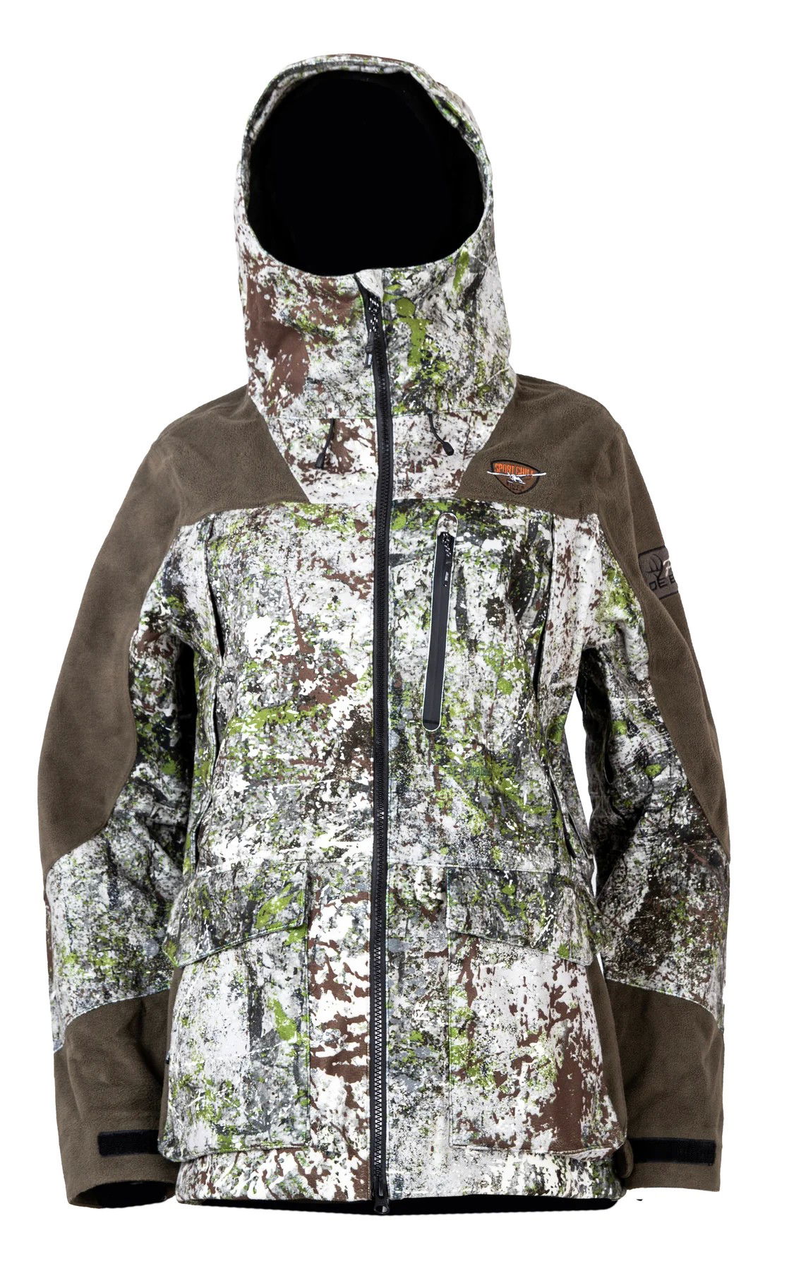 Sportchief Camo hunting coat “Gudrid” Filles de Bois collection for women
