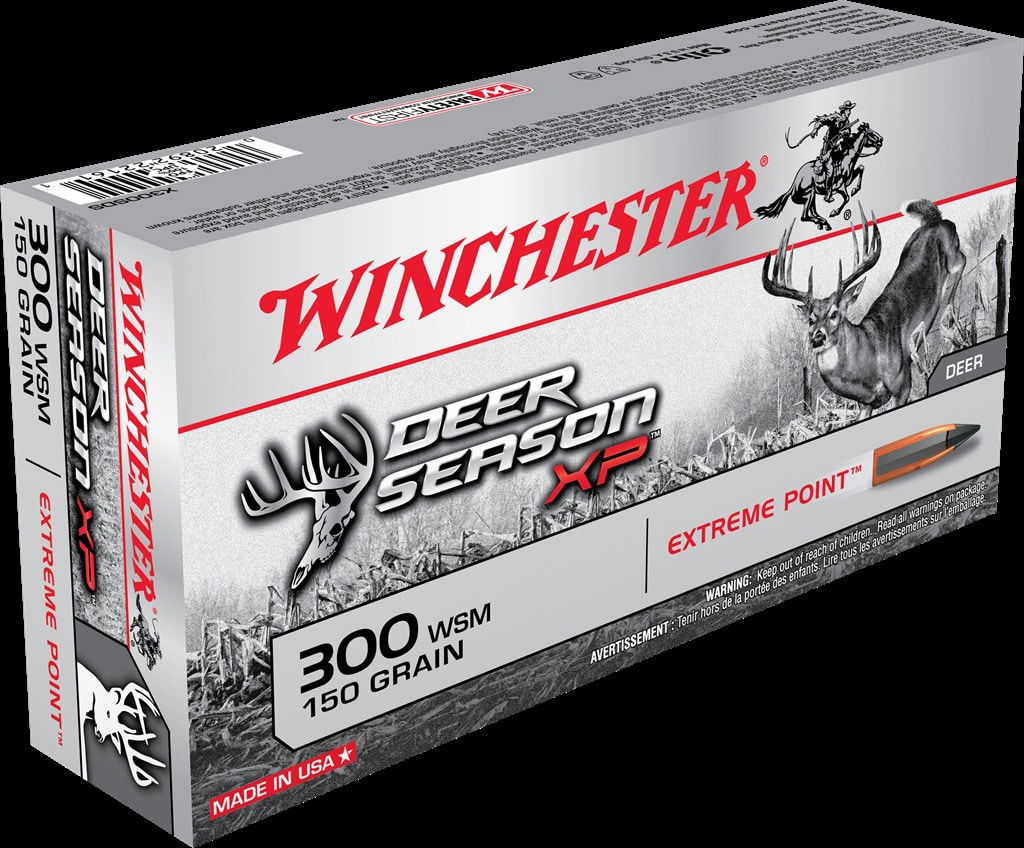 WINCHESTER DEER SEASON XP 300 WSM 150GR EXTREME POINT