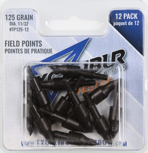 Excalibur Field Points 125gr 12 pack