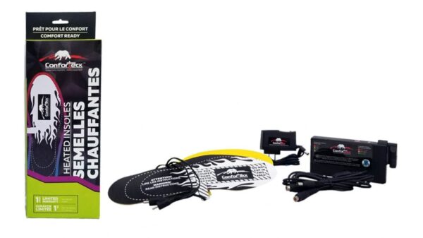 Conforteck Insoles Kit with Integrated Control Lithium Battery