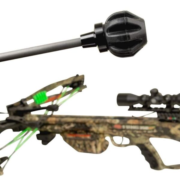 Titan Crossbow Bolt De-Cocking Head, Standard Arrow Threads, Black