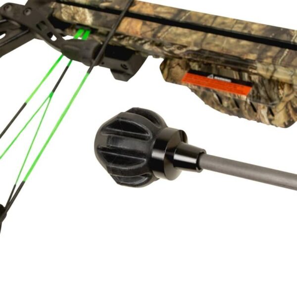 Titan Crossbow Bolt De-Cocking Head, Standard Arrow Threads, Black