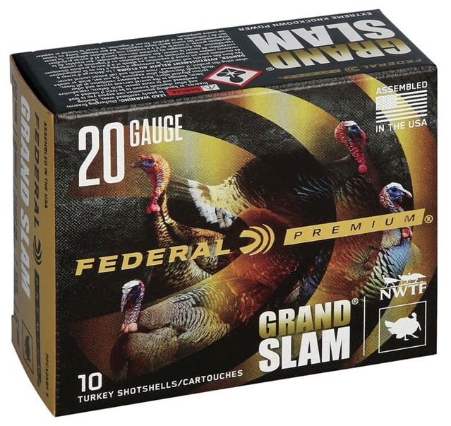 Federal Premium Grand Slam Turkey 20ga 3in 1185 Fps 1 5/16 oz 5 Shot