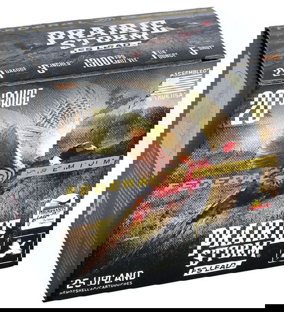 Federal Premium Prairie Storm Lead 20ga 3in 1300 Fps 1 1/4 Oz 5 Shot