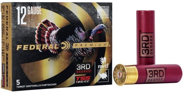 Federal Premium 12ga 3 1/2in 1250 Fps 2 oz 5-6-7 Shot TSS