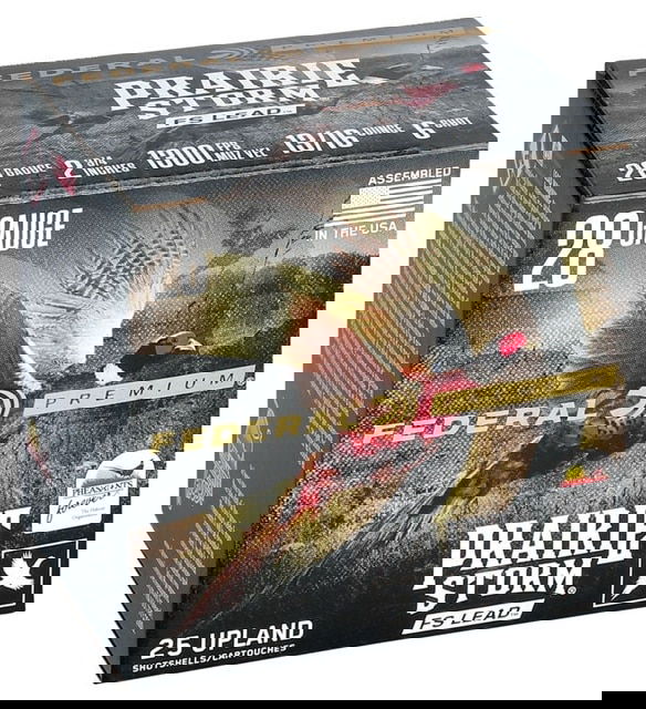 Federal Premium Prairie Storm Lead 28ga 2 3/4 in 1300 Fps 1 3/16oz 6 Shot