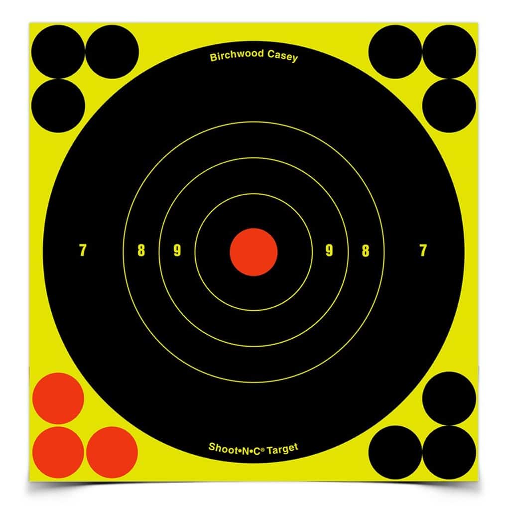 Shoot.N.C 12 Self-Adhesive Targets 6in x 6in 144 Repair Pasters