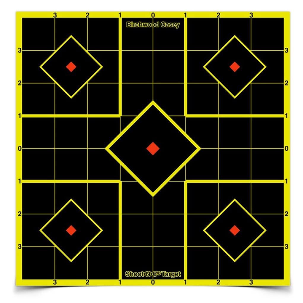 Shoot.N.C. 6 Self-Adhesive Targets 8in x 8in 36 Repair Pasters