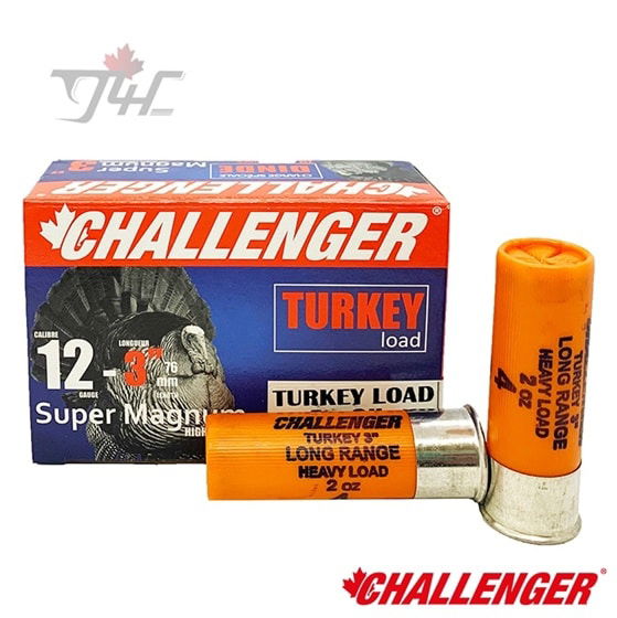 Challenger super magnum turkey load 12ga 4 3" 76mm 2 oz