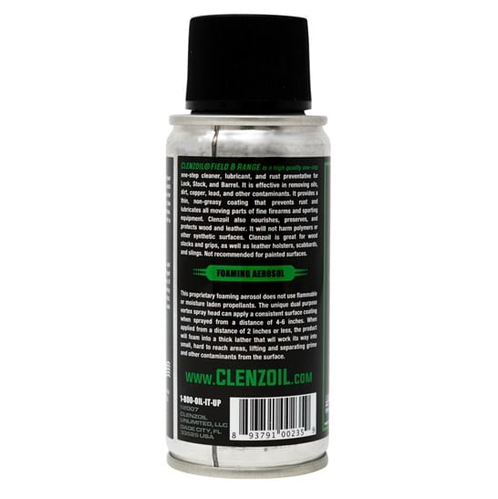 Clenzoil Field & Range foaming aerosol