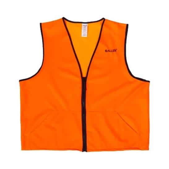 Allen Company Deluxe Blaze Orange Safety & Hunting Vest, 2-XL