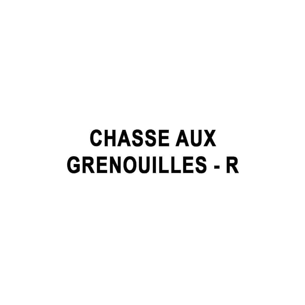 Chasse aux grenouilles - R