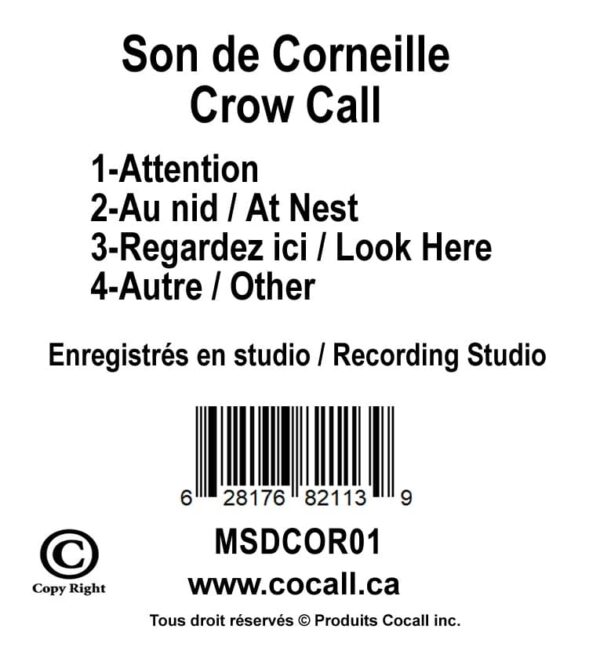 Cocall crow sound