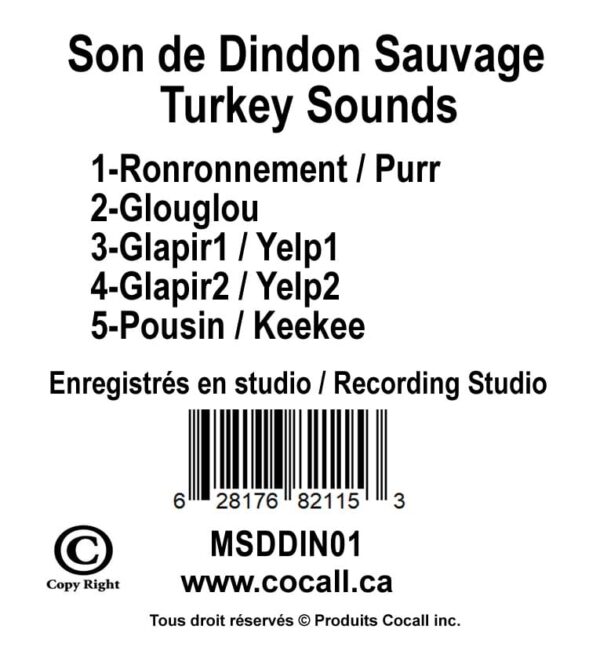 COCALL Turkey sound