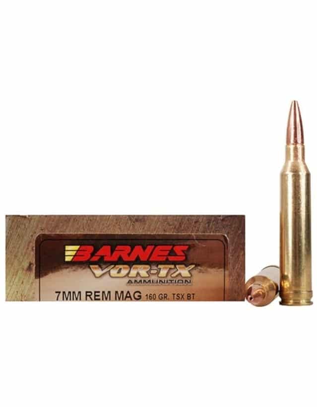 Barnes Vor-Tx 7mm Rem Mag 160gr TSX BT