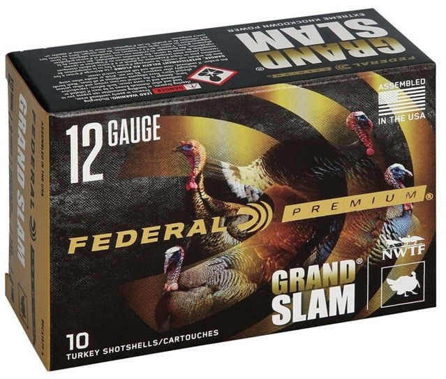 Federal premium grand slam 12ga 3" 1200fps muz vel 1 3/4 oz 4 shot