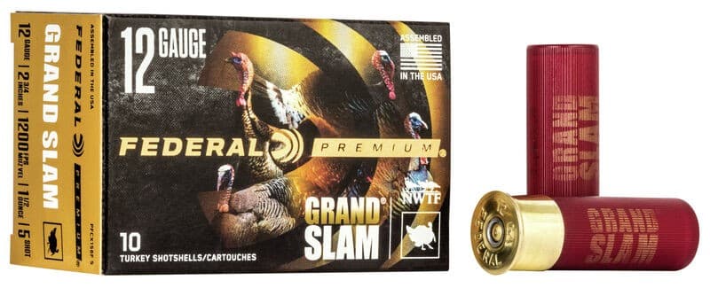 FEDERAL PREMIUM GRAND SLAM TURKEY 12GA 2 3/4IN 1200FPS 1 1/2OZ 5 SHOT