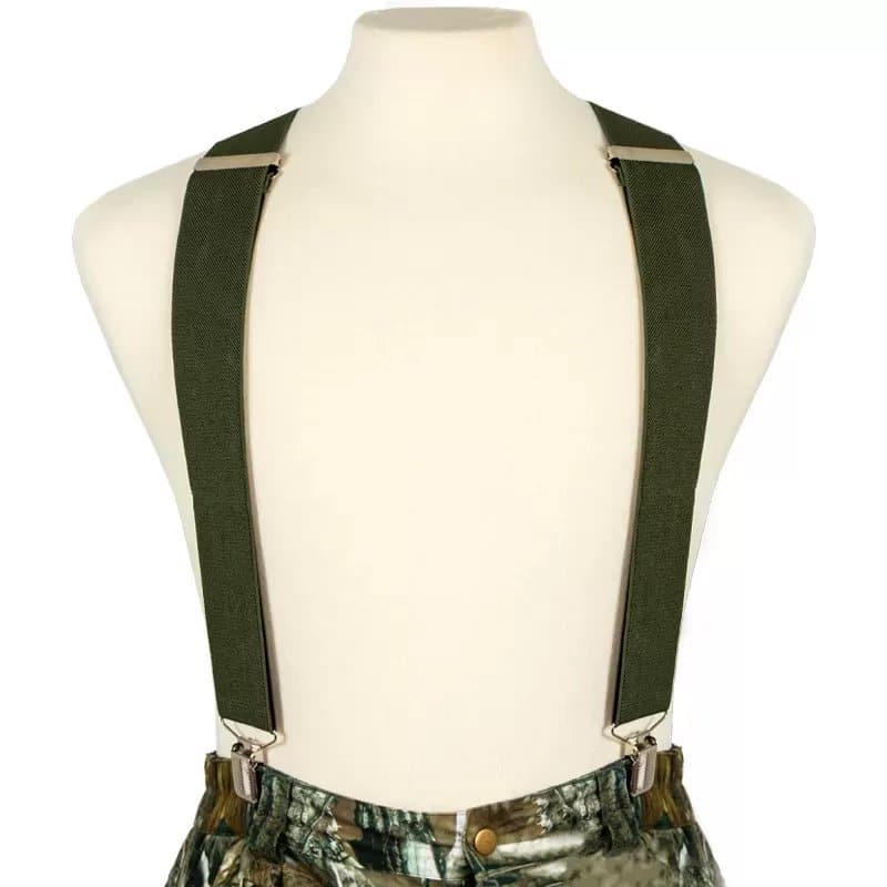 Suspenders 2in adjustable green naturemania
