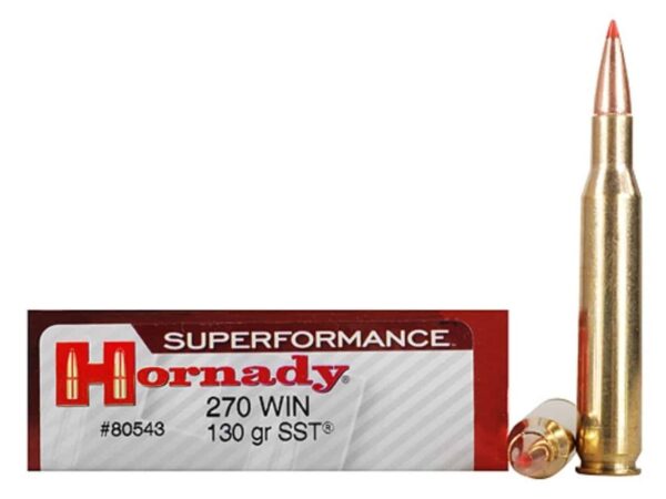 Hornady superformance 270 win 130gr sst