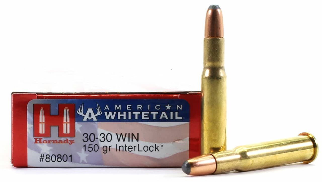 HORNADY WHITETAIL, 30-30, 150GR, INTERLOCK