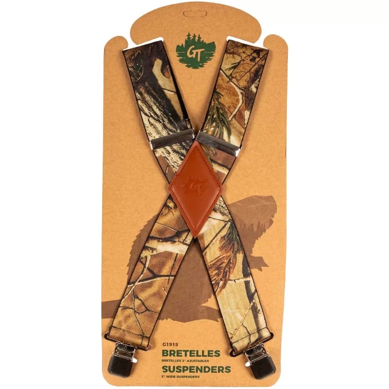 Suspenders 2in adjustable Camo