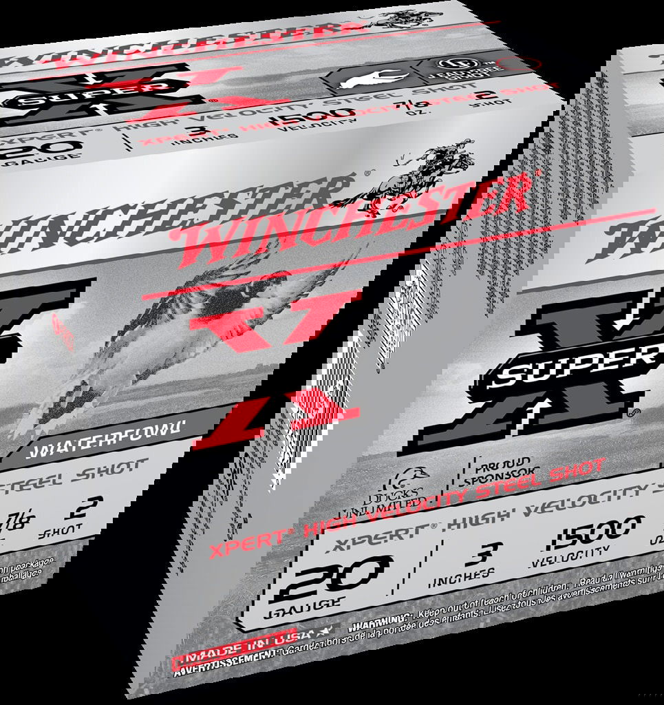 Winchester Xpert 20ga Steel 3in 1500 fps 7/8oz 2 shot high velocity